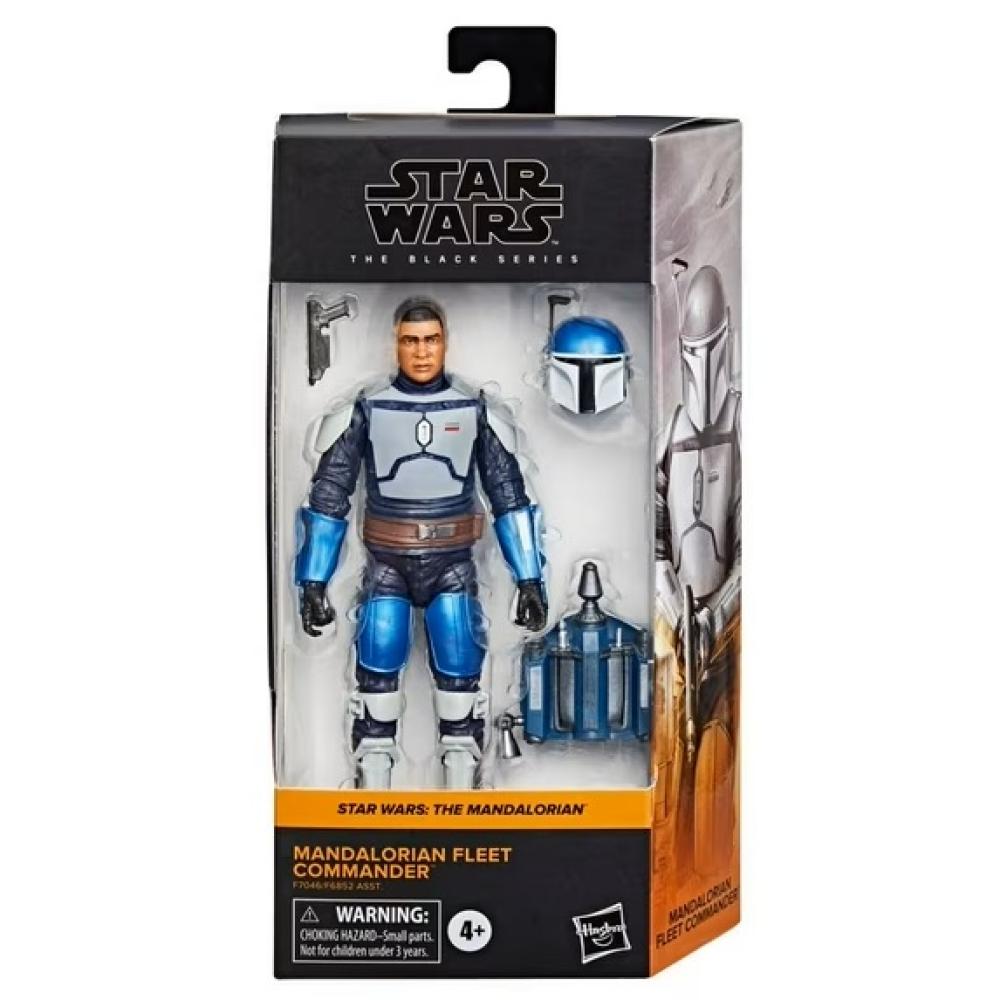 Star Wars Black The Mandalorian Mandalorian Fleet Commander Action Figure