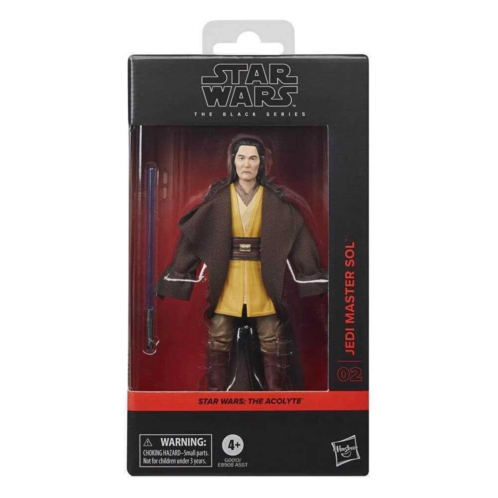 Star Wars Black Acolyte Jedi Master Sol Action Figure