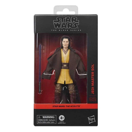 Star Wars Black Acolyte Jedi Master Sol Action Figure
