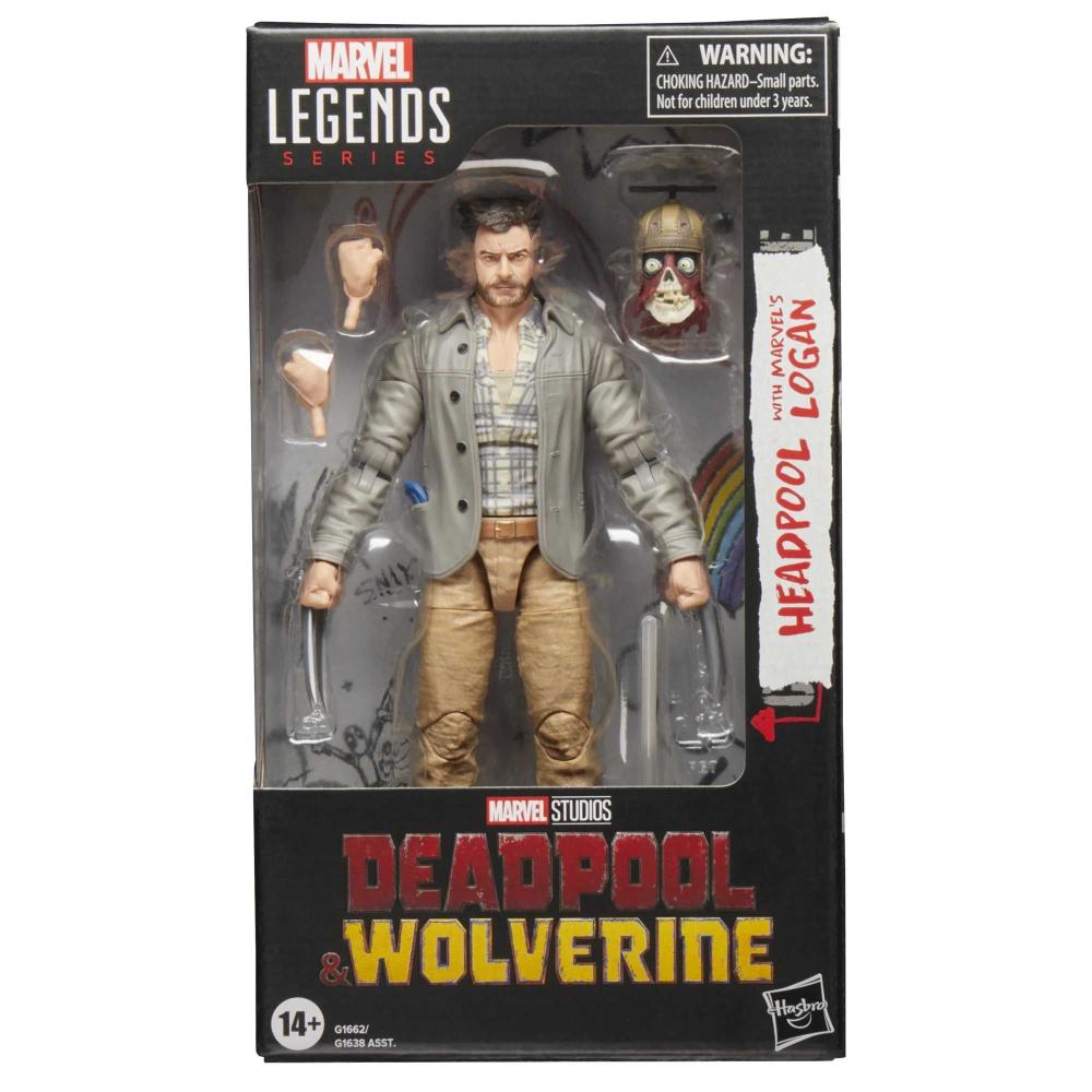 Marvel Legends Deadpool & Wolverine Headpool W/ Logan Action Figure