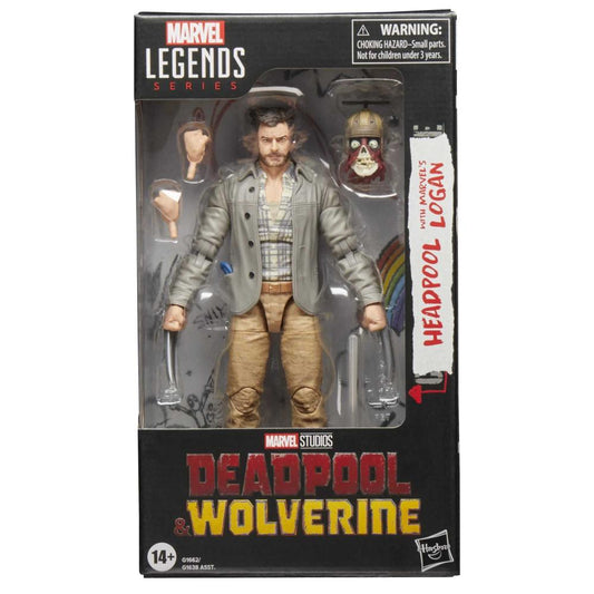 Marvel Legends Deadpool & Wolverine Headpool W/ Logan Action Figure