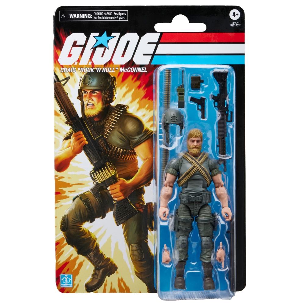 G.I. Joe Classified Series Retro Craig 'Rock N Roll" McConnel Action Figure