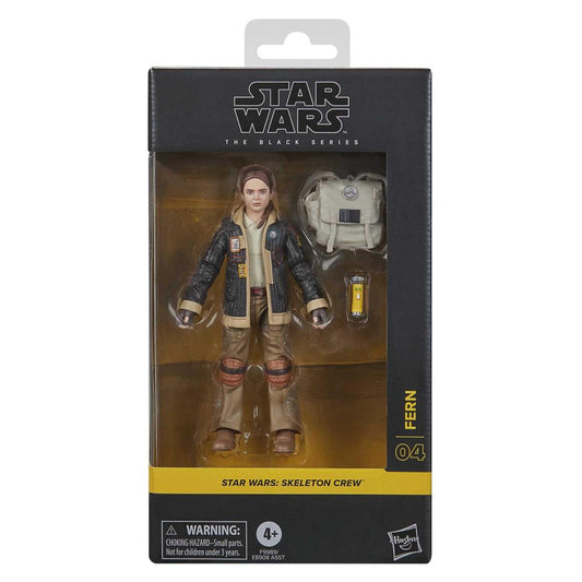 Star Wars Black Skeleton Crew Fern Action Figure