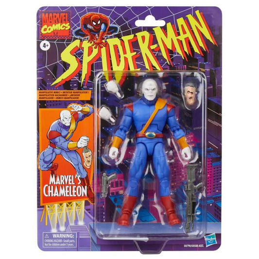 Marvel Legends Spider-Man Retro Chameleon Action Figure