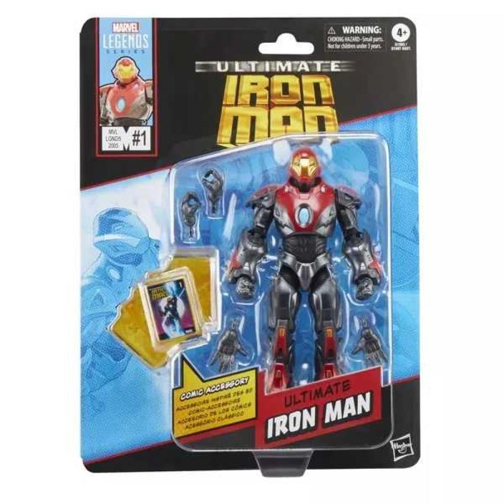 Marvel Legends Comic Inspired Ultimate Iron Man #1 Iron Man Action Figure