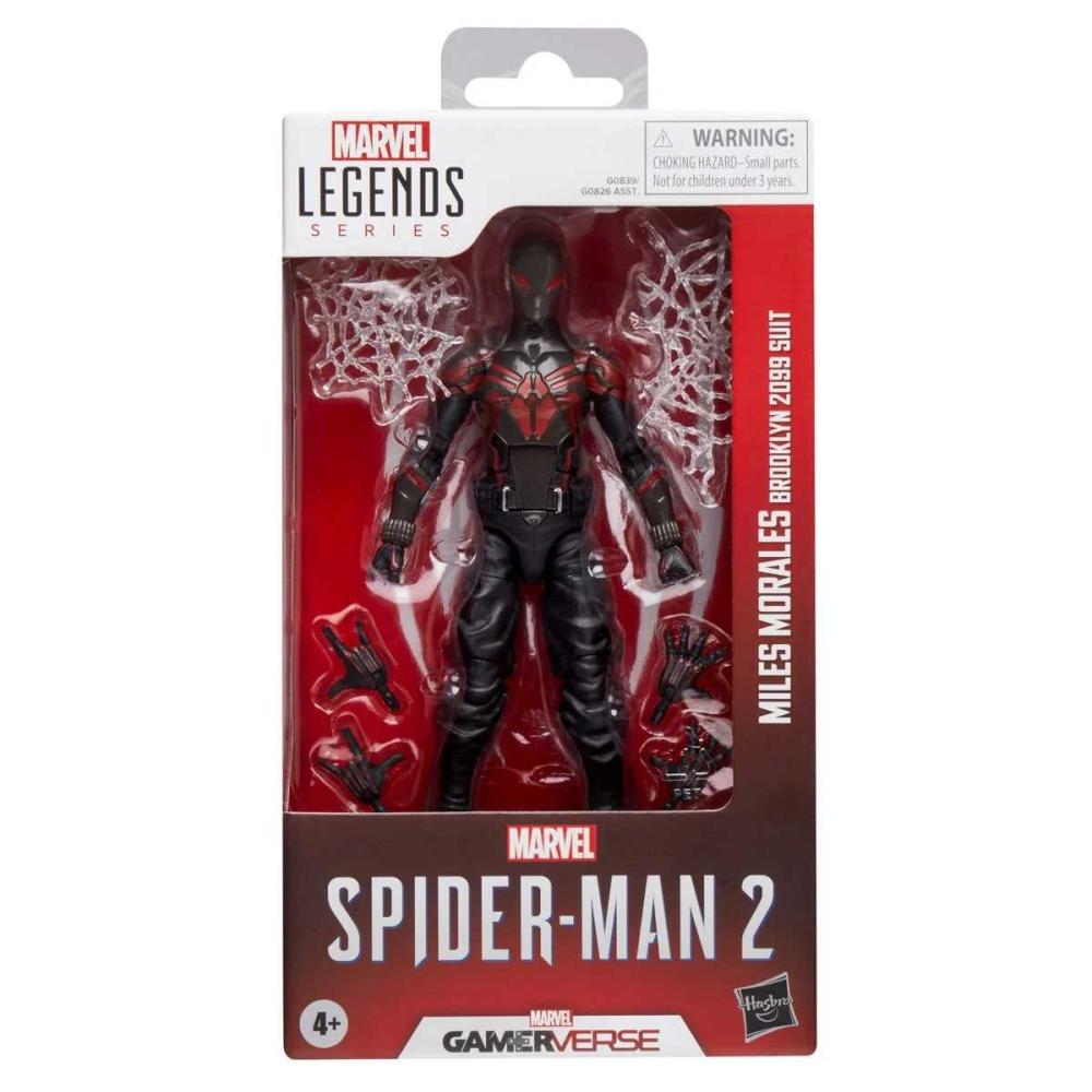 Marvel Legends Gamerverse Spider-Man Miles Morales Brooklyn 2099 Action Figure