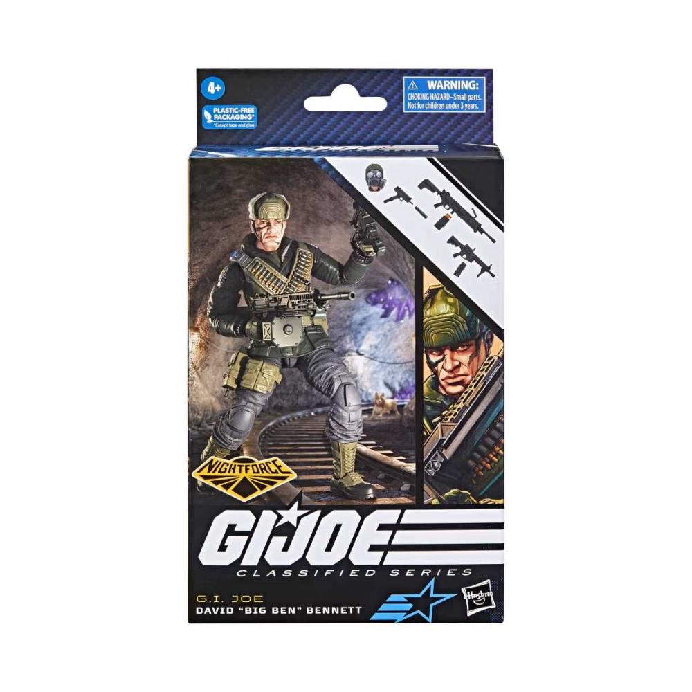 G.I. Joe Classified Series Nightforce David "Big Ben" Bennett Action Figure