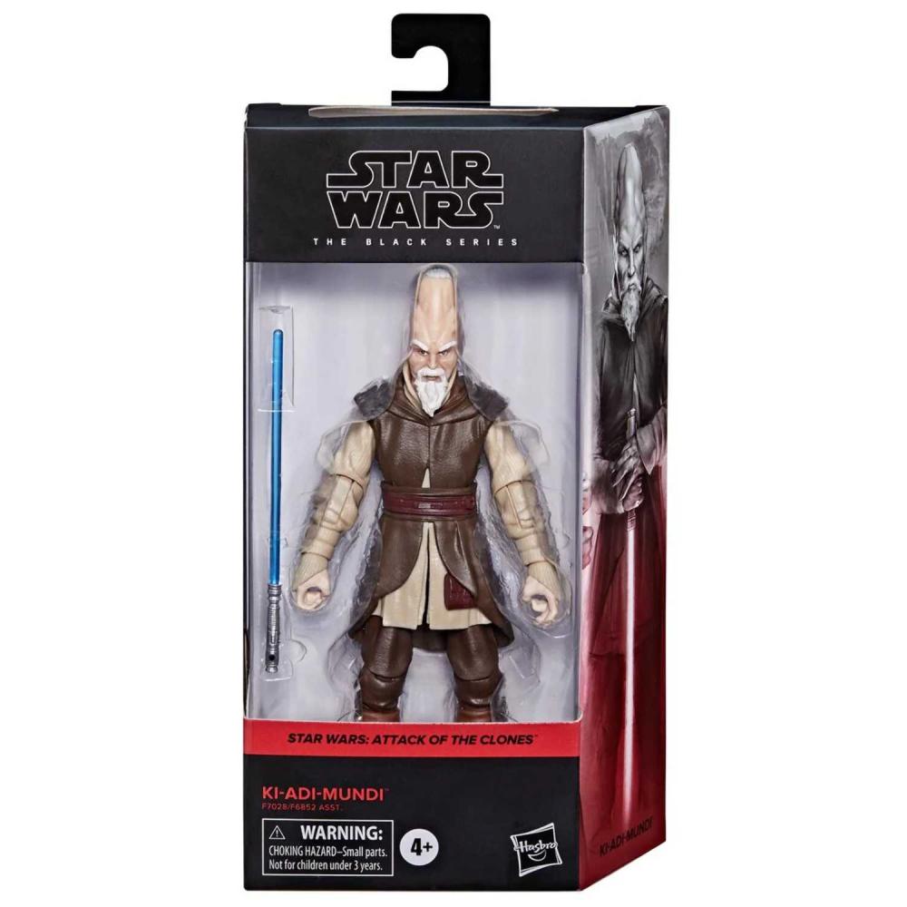 Star Wars Black Attack Of The Clones Ki-Adi-Mundi Action Figure