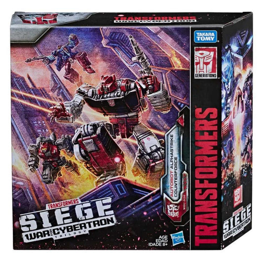 Transformers War for Cybertron Siege Deluxe WFC-S26 Autobot Alphastrike Counterforce 3-Pack