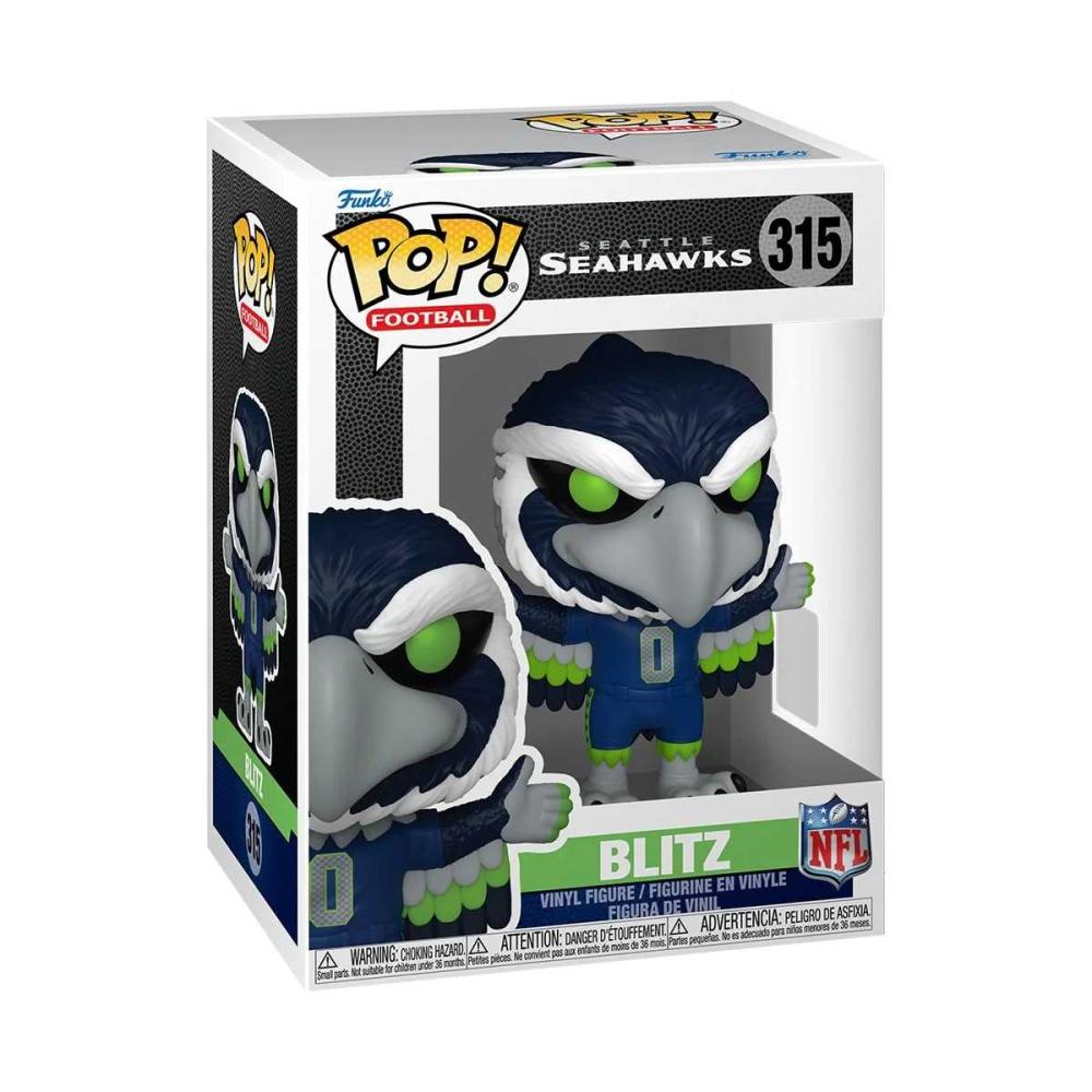 POP NFL SEATTLE SEAHAWKS MASCOT BLITZ VINYL FIGURE