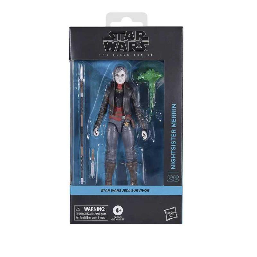 Star Wars Black Jedi Survivor Nightsister Merrin Action Figure