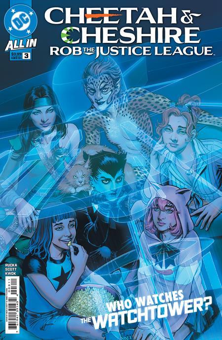 CHEETAH AND CHESHIRE ROB THE JUSTICE LEAGUE #3 CVR A NICOLA SCOTT (OF 6)