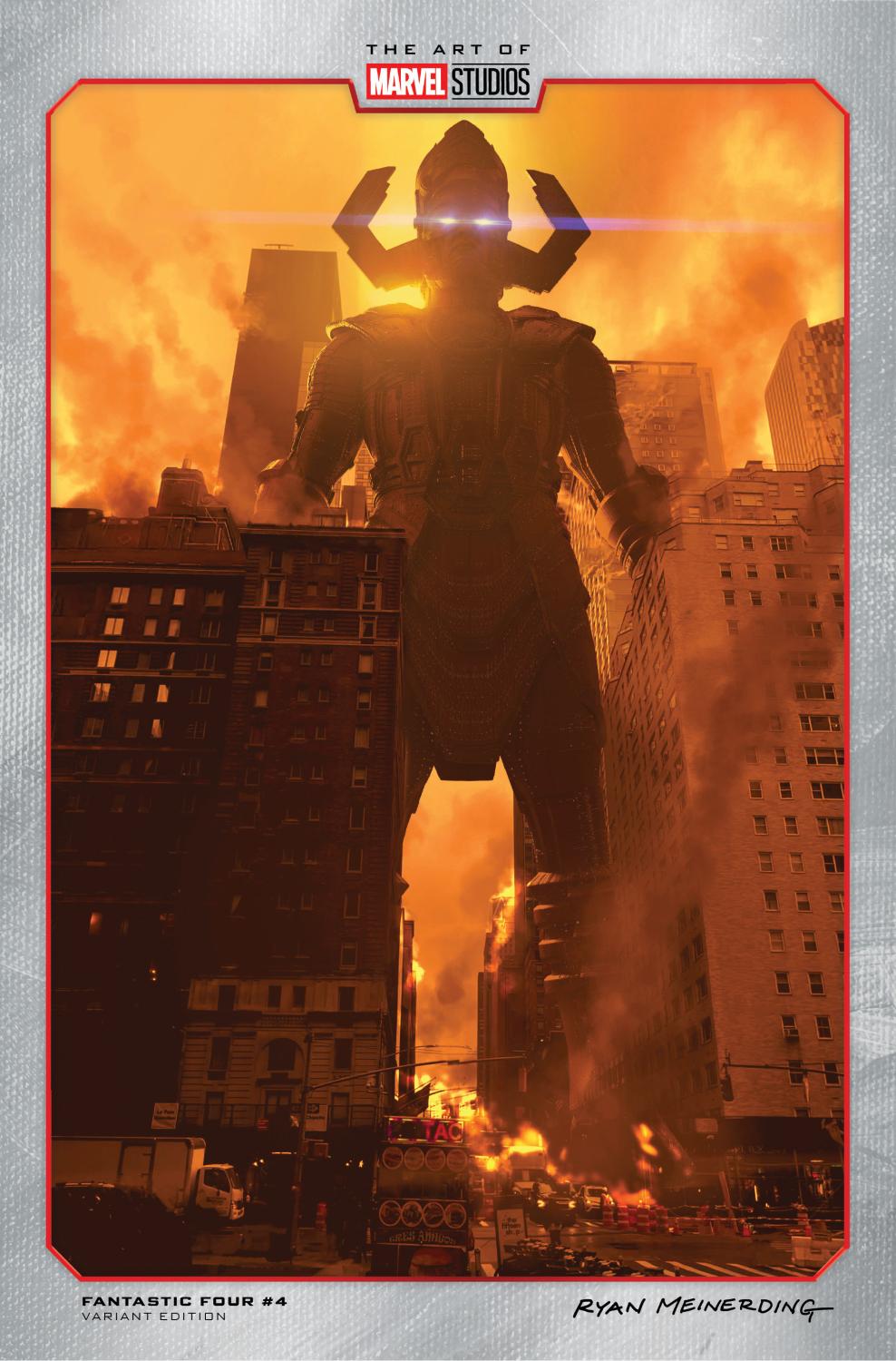 FANTASTIC FOUR #4 RYAN MEINERDING MARVEL STUDIOS VAR CVR G
