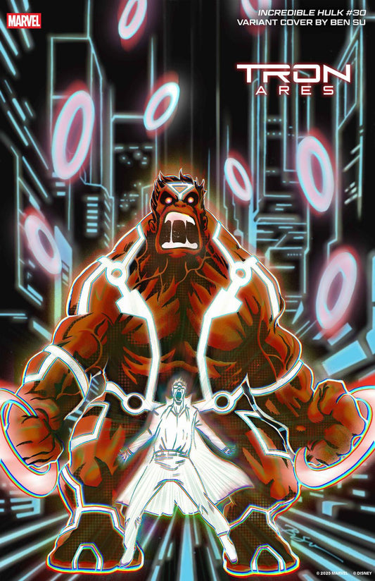 INCREDIBLE HULK #30 BEN SU TRON ARES VAR CVR E