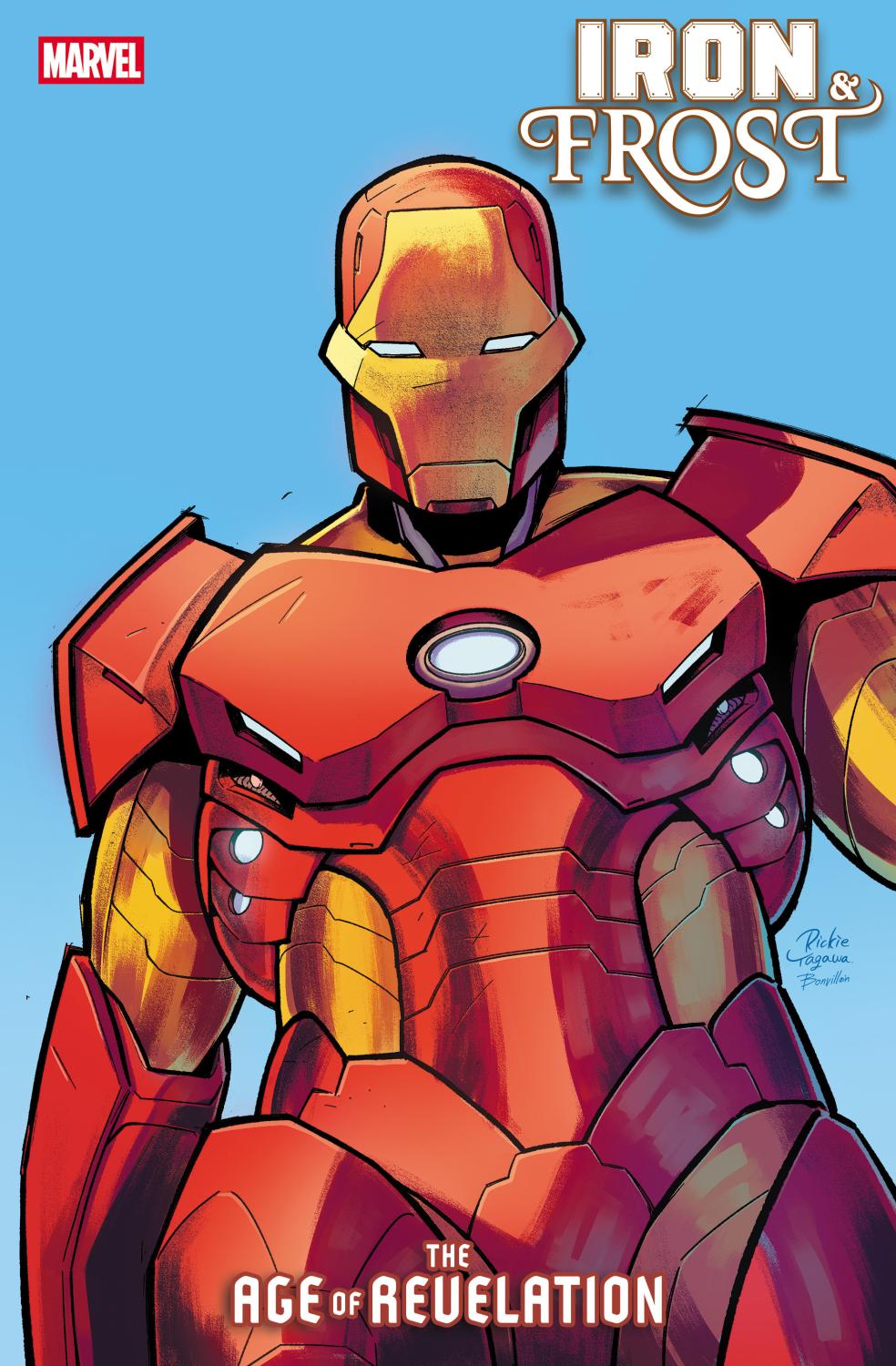 IRON AND FROST #1 RICKIE YAGAWA IRON MAN CVR AOR CVR B