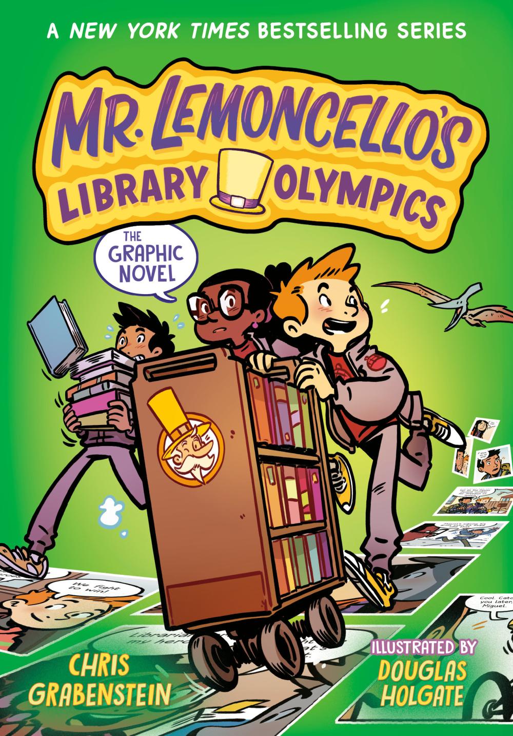 MR LEMONCELLOS LIBRARY OLYMPICS THE GRAPHIC NOVEL