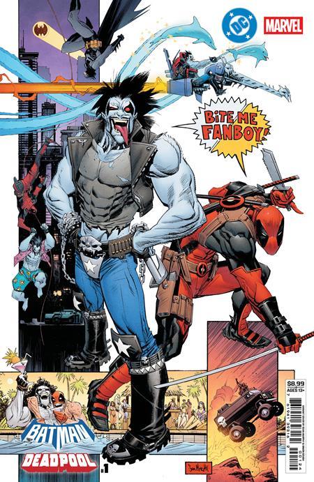 DC MARVEL BATMAN DEADPOOL #1 ONE SHOT CVR M SEAN GORDON MURPHY LOBO DEADPOOL CARD STOCK VAR
