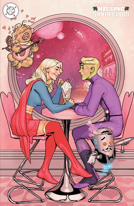 DCS I SAW MA HUNKEL KISSING SANTA CLAUS #1 ONE SHOT CVR B VAR