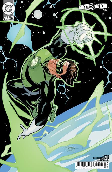 GREEN LANTERN #29 CVR B TERRY DODSON AND RACHEL DODSON CARD STOCK VAR