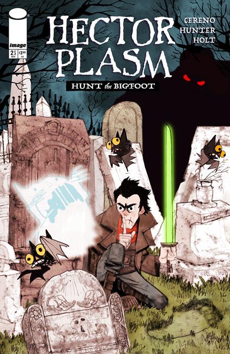 HECTOR PLASM HUNT THE BIGFOOT #2 CVR B LEE GATLIN VAR (OF 3)