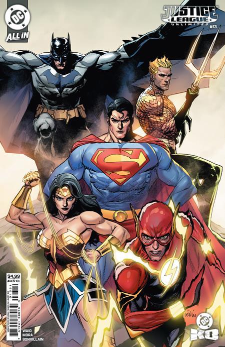 JUSTICE LEAGUE UNLIMITED #13 CVR C LEINIL FRANCIS YU CARD STOCK VAR DC KO