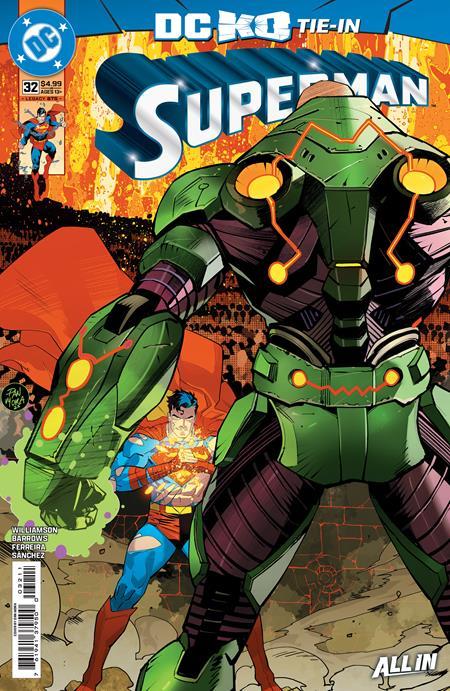 SUPERMAN #32 CVR A DAN MORA DC KO