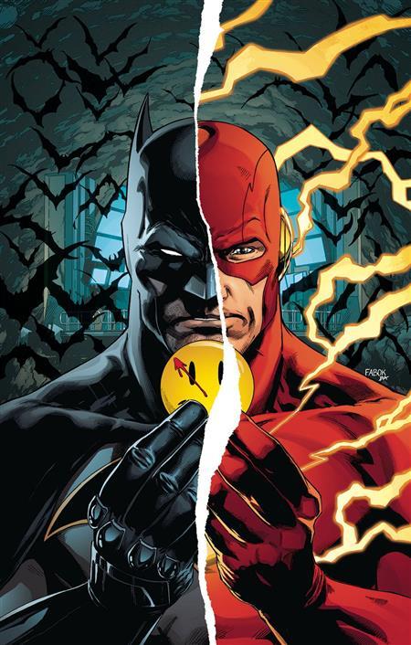 Batman Flash the Button Deluxe Ed HC Rebirth