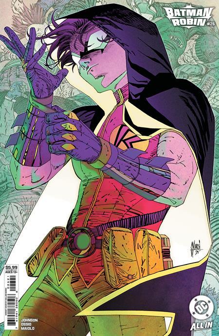 BATMAN AND ROBIN #26 CVR B GUILLEM MARCH CARD STOCK VAR
