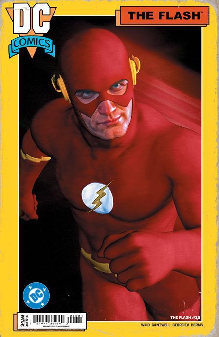 FLASH #26 CVR C MARK SPEARS CARD STOCK VAR DC KO