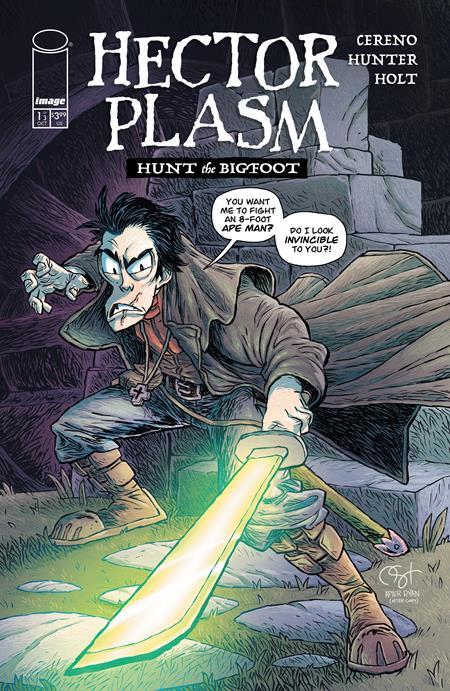 HECTOR PLASM HUNT THE BIGFOOT #1 CVR B DEREK HUNTER VAR OF 3