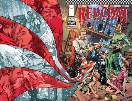 REDCOAT #16 CVR A BRYAN HITCH AND BRAD ANDERSON WRAPAROUND