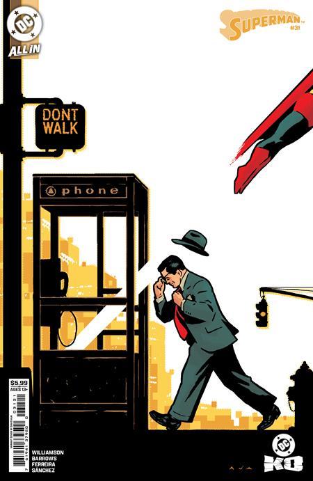 SUPERMAN #31 CVR B DAVID AJA CARD STOCK VAR DC KO