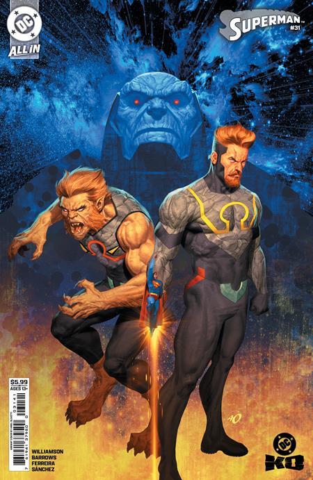 SUPERMAN #31 CVR D ARIEL OLIVETTI CARD STOCK VAR DC KO