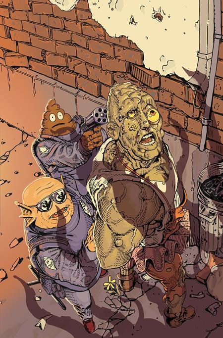 TOXIE TEAM UP #5 CVR B BEN CLARKSON WITH EXCLUSIVE TRADING CARD BY BEN CLARKSON VAR OF 5