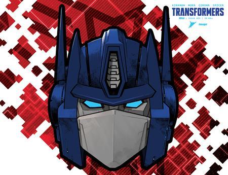 TRANSFORMERS #25 CVR J JOHN AMOR AND ANDRES JUAREZ FOIL DIE CUT MASK VAR