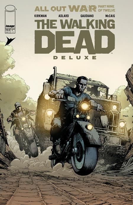 WALKING DEAD DELUXE #123 CVR A DAVID FINCH AND DAVE MCCAIG