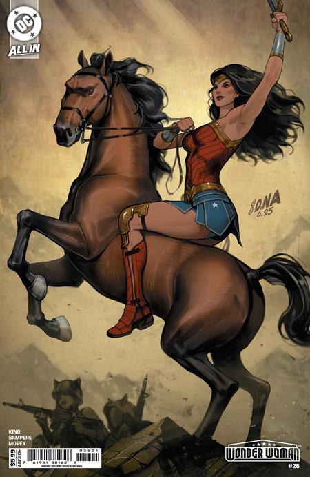 WONDER WOMAN #26 CVR B DAVID NAKAYAMA CARD STOCK VAR