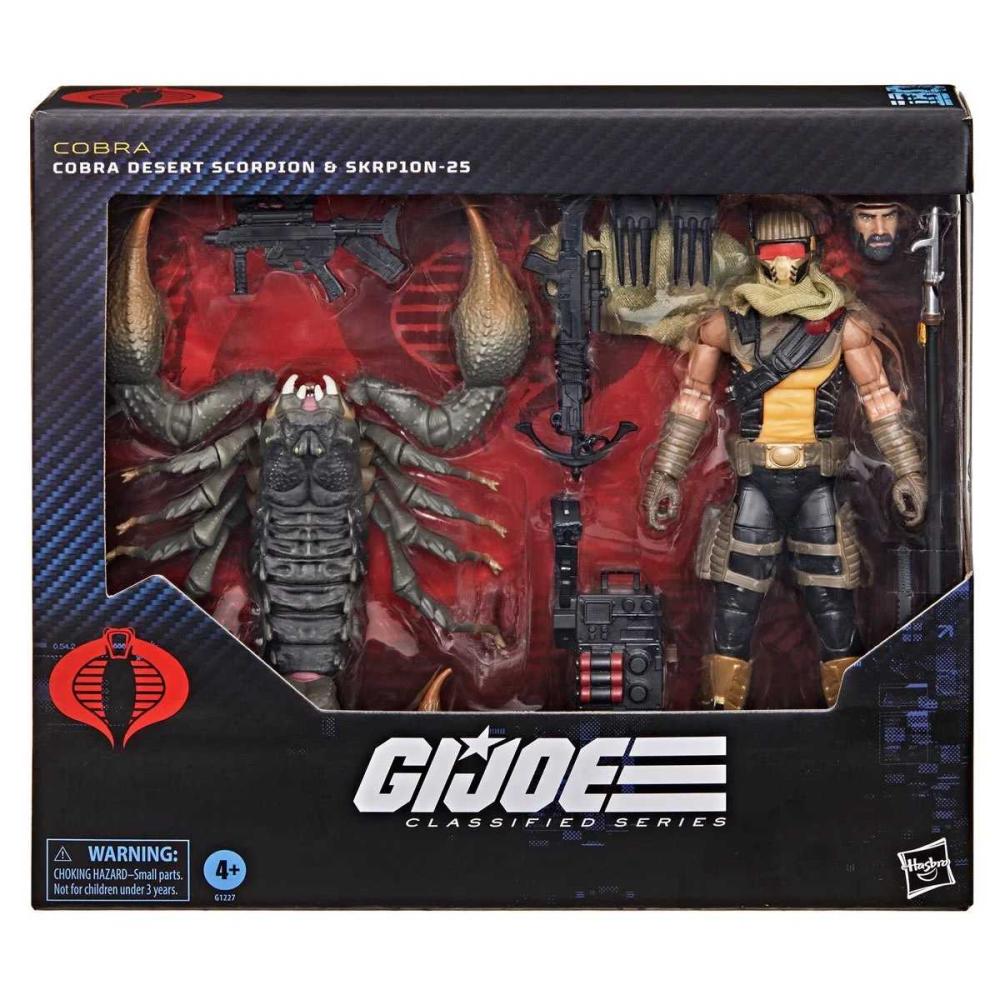 G.I. Joe Classified Series Cobra Desert Scorpion & SKRP10N-25 Action Figure