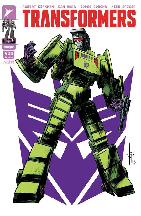 TRANSFORMERS #25 2ND PTG CVR C JASON HOWARD VAR