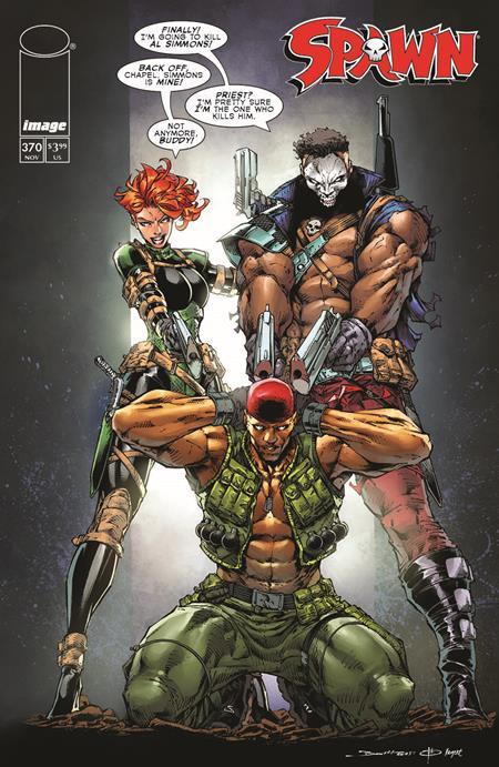 SPAWN #370 CVR C BRETT BOOTH YOUNGBLOOD TEAM UP VAR