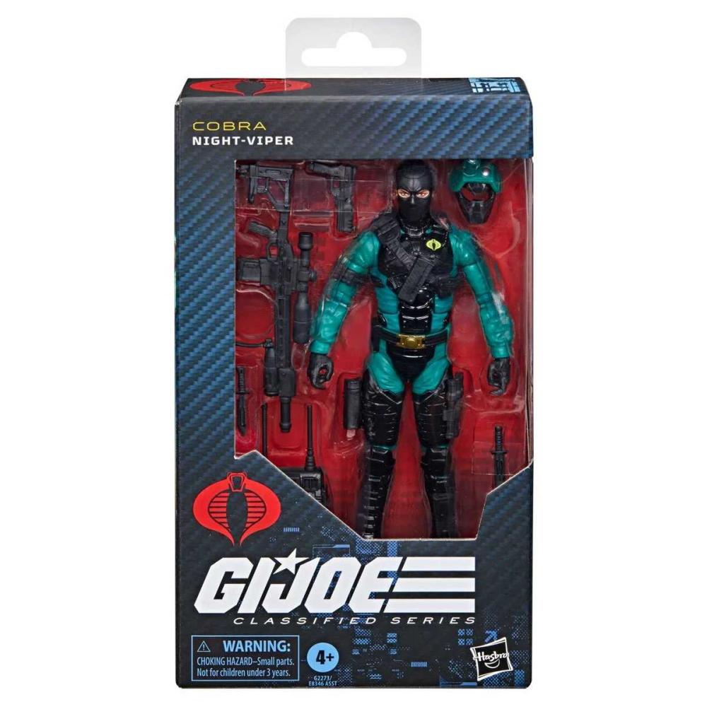 G.I. Joe Classified Series Night-Viper Action Figure