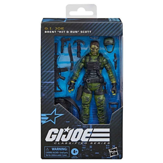 G.I. Joe Classified Series Brent "Hit & Run" Scott Action Figure