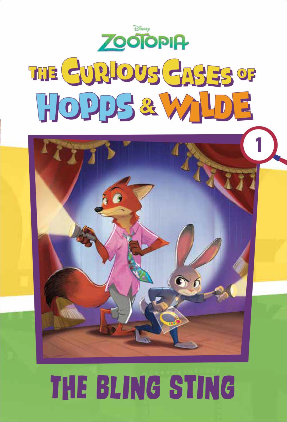 THE CURIOUS CASES OF HOPPS AND WILDE # 1 THE BLING STING DISNEY ZOOTOPIA TP