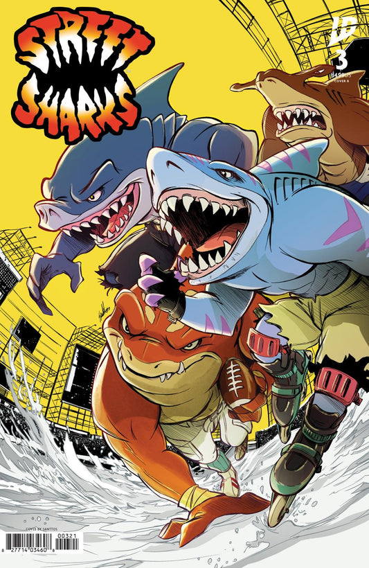 STREET SHARKS #3 VAR B SANTTOS CVR B