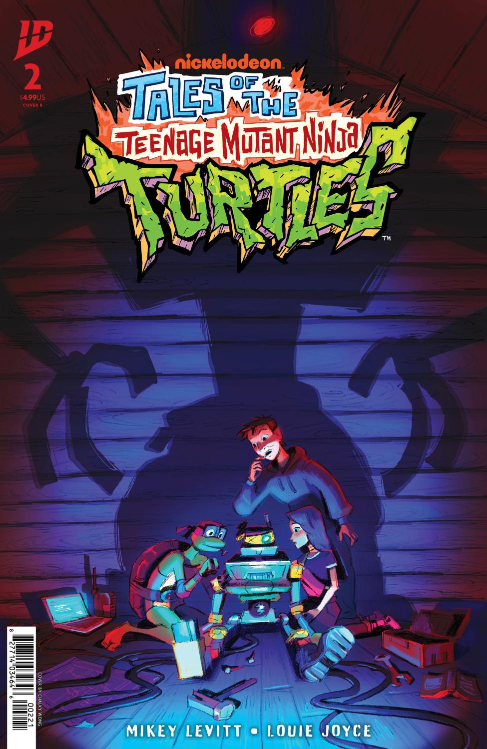 TALES OF THE TEENAGE MUTANT NINJA TURTLES #2 VAR B WONG CVR B