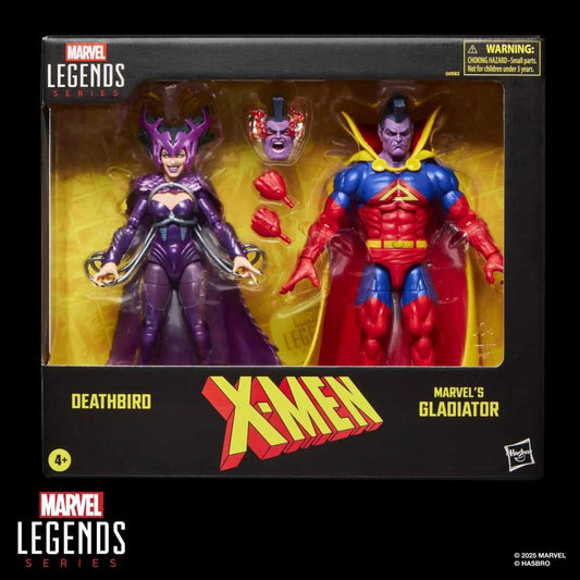 X-Men Marvel Legends X-Men Deathbird & Marvel’s Gladiator Action Figures