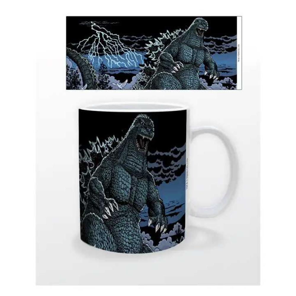 Blue Godzilla Ceramic Coffee Mug