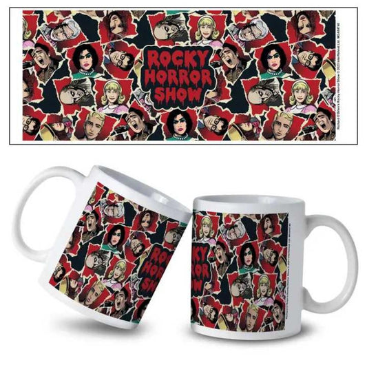 Rocky Horror Picture Show Ripped Photos Ceramic Mug