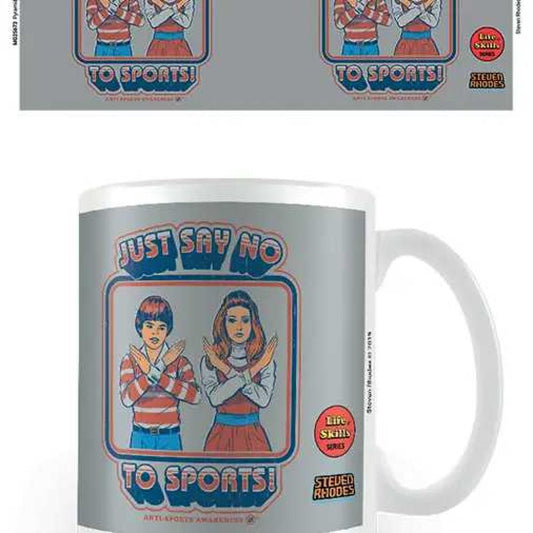 Steven Rhodes Just Say No To Sports Ceramic Mug