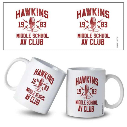Stranger Things Hawkins AV Club Ceramic Mug
